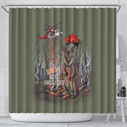 Save Rock Wallabies Australia 2026 Shower Curtain
