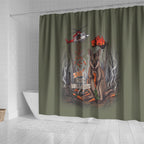 Save Rock Wallabies Australia 2026 Shower Curtain