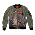 Save Rock Wallabies Australia 2026 Sleeve Zip Bomber Jacket