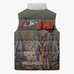 Save Rock Wallabies Australia 2026 Sleeveless Puffer Jacket
