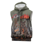 Save Rock Wallabies Australia 2026 Sleeveless Zip Hoodie