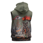 Save Rock Wallabies Australia 2026 Sleeveless Zip Hoodie