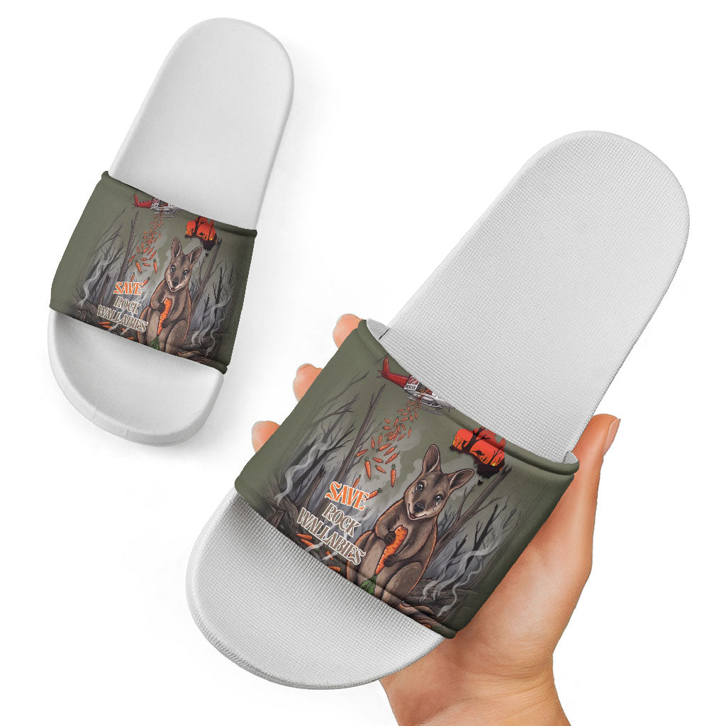 Save Rock Wallabies Australia 2026 Slide Sandals
