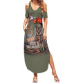 Save Rock Wallabies Australia 2026 Summer Maxi Dress