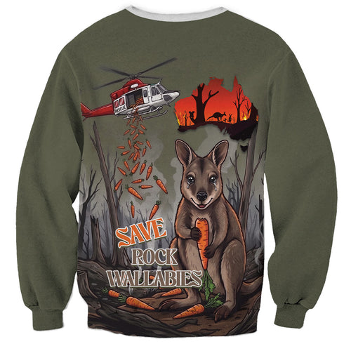 Save Rock Wallabies Australia 2026 Sweatshirt