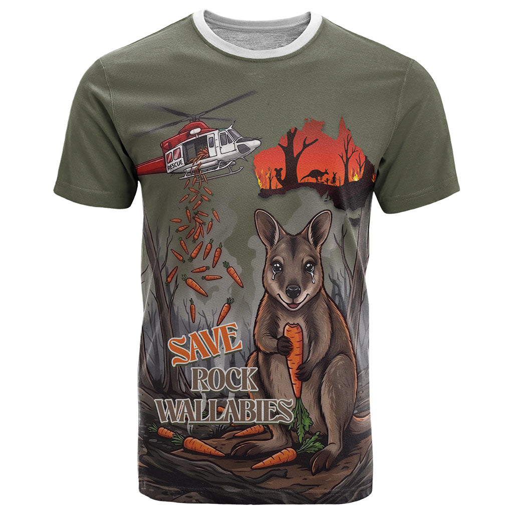 Save Rock Wallabies Australia 2026 T Shirt