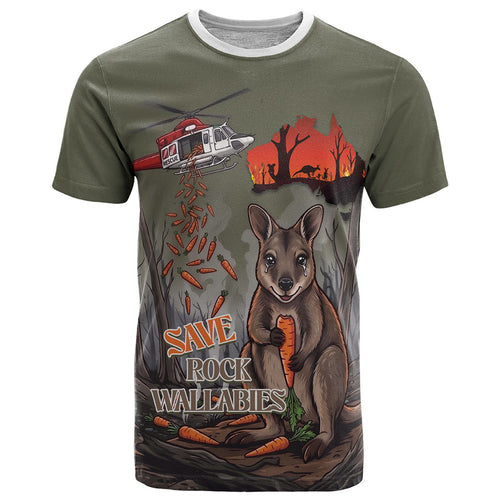 Save Rock Wallabies Australia 2026 T Shirt