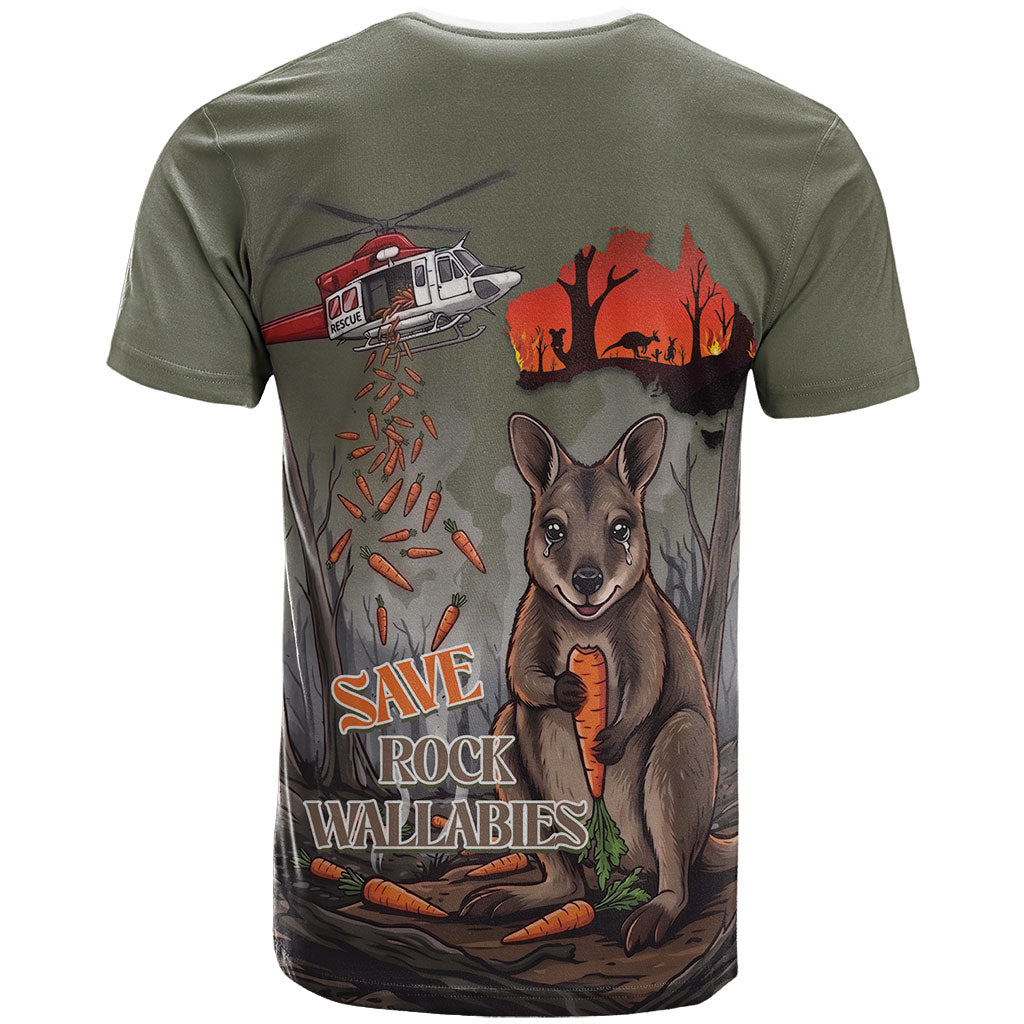 Save Rock Wallabies Australia 2026 T Shirt