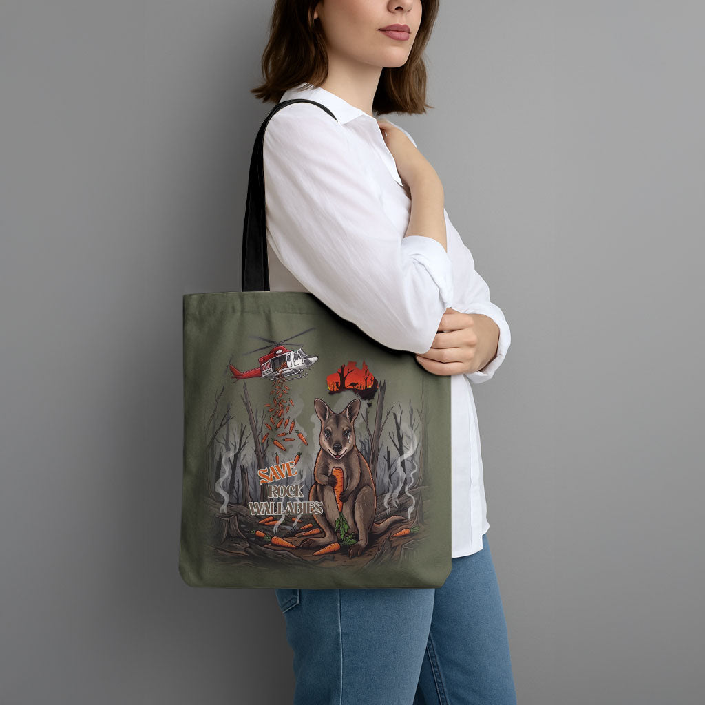 Save Rock Wallabies Australia 2026 Tote Bag