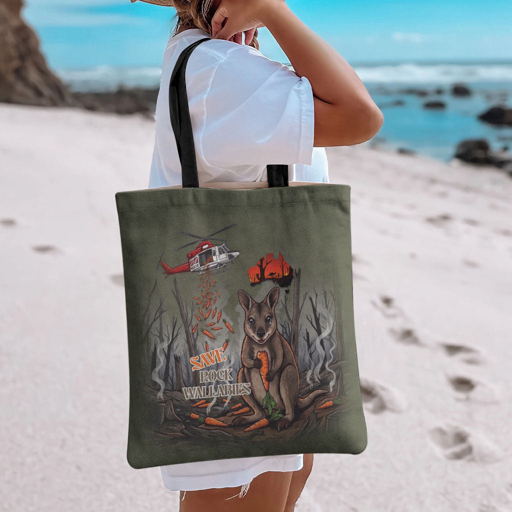 Save Rock Wallabies Australia 2026 Tote Bag