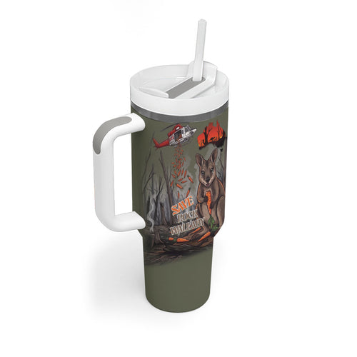 Save Rock Wallabies Australia 2026 Tumbler With Handle