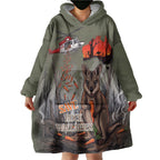 Save Rock Wallabies Australia 2026 Wearable Blanket Hoodie