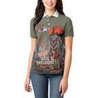 Save Rock Wallabies Australia 2026 Women Polo Shirt