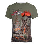 Save Rock Wallabies Australia 2026 Women V-Neck T-Shirt