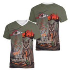 Save Rock Wallabies Australia 2026 Women V-Neck T-Shirt