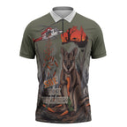 Save Rock Wallabies Australia 2026 Zipper Polo Shirt