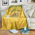 Custom Australia Matildas Blanket National Color Indigenous Art