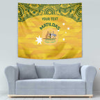 Custom Australia Matildas Tapestry National Color Indigenous Art