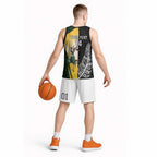 New Zealand and South Africa Rugby Custom Basketball Jersey Maori Silver Fern Springbok Together - Aussie Hoodie