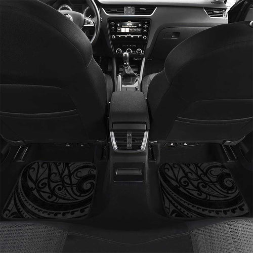 New Zealand and South Africa Rugby Custom Car Mats Maori Silver Fern Springbok Together - Aussie Hoodie