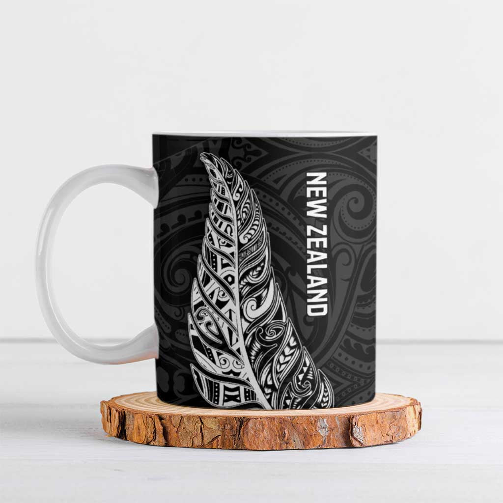 New Zealand and South Africa Rugby Ceramic Mug Maori Silver Fern Springbok Together - Aussie Hoodie