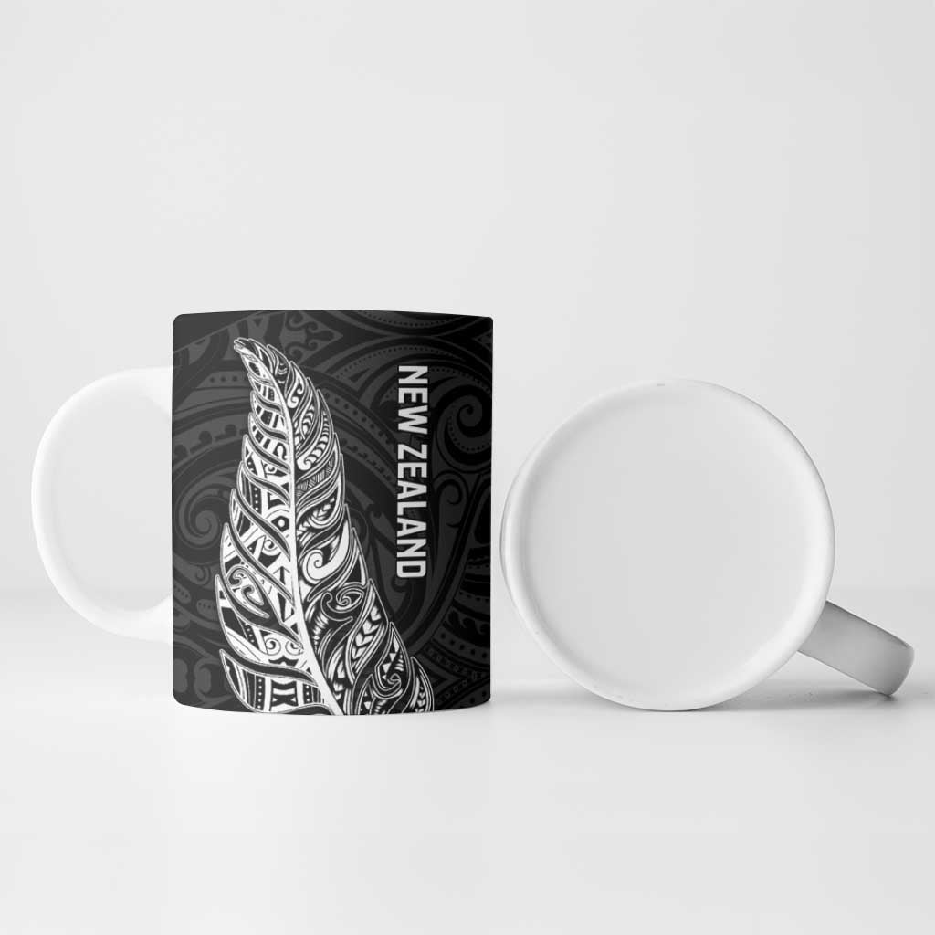 New Zealand and South Africa Rugby Ceramic Mug Maori Silver Fern Springbok Together - Aussie Hoodie