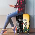 New Zealand and South Africa Rugby Custom Luggage Cover Maori Silver Fern Springbok Together - Aussie Hoodie