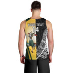 New Zealand and South Africa Rugby Custom Men Tank Top Maori Silver Fern Springbok Together - Aussie Hoodie