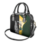 New Zealand and South Africa Rugby Custom Shoulder Handbag Maori Silver Fern Springbok Together - Aussie Hoodie