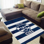 AFL Cats Football Custom Area Rug Geelong Proud Indigenous Art - Aussie Hoodie