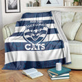 AFL Cats Football Custom Blanket Geelong Proud Indigenous Art - Aussie Hoodie