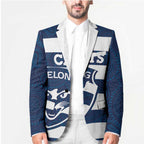 AFL Cats Football Custom Blazer Geelong Proud Indigenous Art - Aussie Hoodie