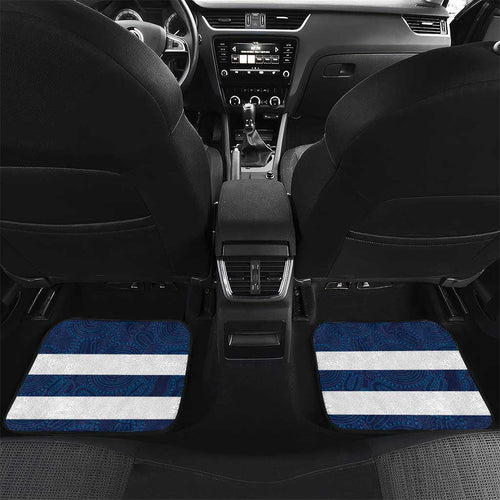 AFL Cats Football Custom Car Mats Geelong Proud Indigenous Art - Aussie Hoodie