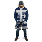 AFL Cats Football Custom Cloak Geelong Proud Indigenous Art - Aussie Hoodie