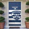 AFL Cats Football Custom Door Cover Geelong Proud Indigenous Art - Aussie Hoodie