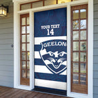 AFL Cats Football Custom Door Cover Geelong Proud Indigenous Art - Aussie Hoodie
