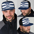 AFL Cats Football Mesh Trucker Cap Geelong Proud Indigenous Art - Aussie Hoodie