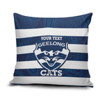AFL Cats Football Custom Pillow Cover Geelong Proud Indigenous Art - Aussie Hoodie