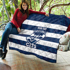 AFL Cats Football Custom Quilt Geelong Proud Indigenous Art - Aussie Hoodie