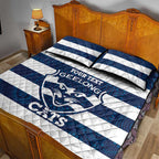 AFL Cats Football Custom Quilt Bed Set Geelong Proud Indigenous Art - Aussie Hoodie