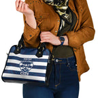 AFL Cats Football Custom Shoulder Handbag Geelong Proud Indigenous Art - Aussie Hoodie