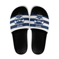 AFL Cats Football Custom Slide Sandals Geelong Proud Indigenous Art - Aussie Hoodie