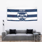 AFL Cats Football Custom Tapestry Geelong Proud Indigenous Art - Aussie Hoodie