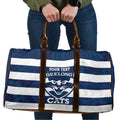 AFL Cats Football Custom Travel Bag Geelong Proud Indigenous Art - Aussie Hoodie