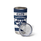 AFL Cats Football Custom Tumbler Cup Geelong Proud Indigenous Art - Aussie Hoodie