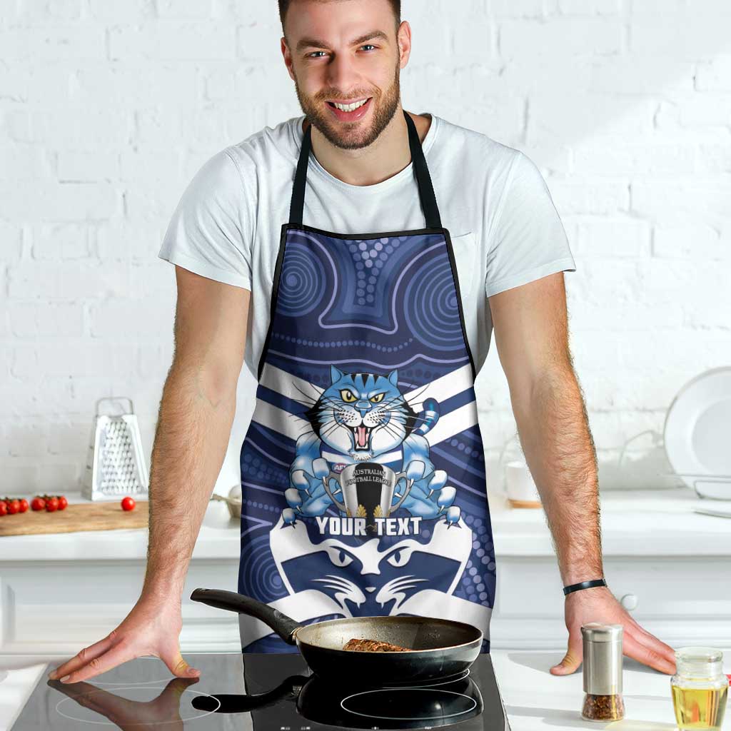 AFL Cats Football Personalised Apron Final Geelong Premiers Trophy Aboriginal - Aussie Hoodie