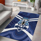 AFL Cats Football Personalised Area Rug Final Geelong Premiers Trophy Aboriginal - Aussie Hoodie