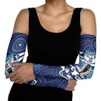 AFL Cats Football Personalised Arm Sleeves Final Geelong Premiers Trophy Aboriginal - Aussie Hoodie