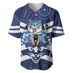 AFL Cats Football Personalised Baseball Jersey Final Geelong Premiers Trophy Aboriginal - Aussie Hoodie