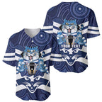 AFL Cats Football Personalised Baseball Jersey Final Geelong Premiers Trophy Aboriginal - Aussie Hoodie